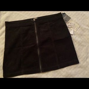 Forever 21 Zipper Mini-Skirt